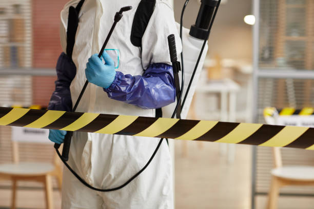 Professional Unattended Death Cleanup technician working in River Pines, CA